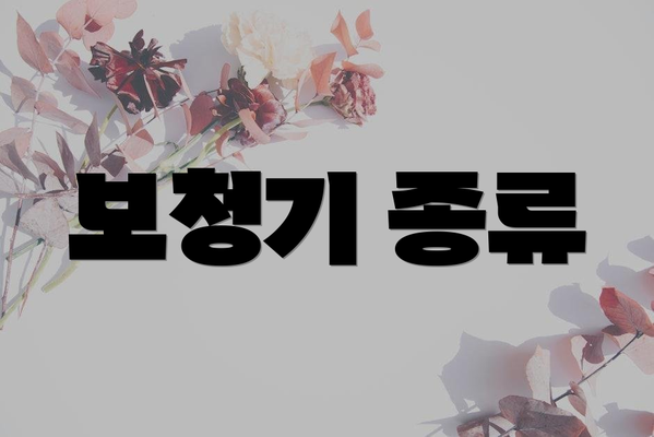 보청기 종류