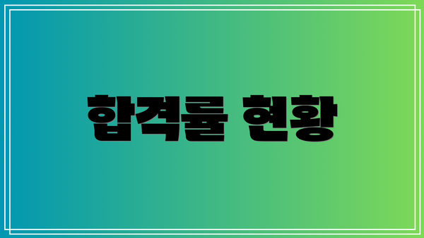 합격률 현황
