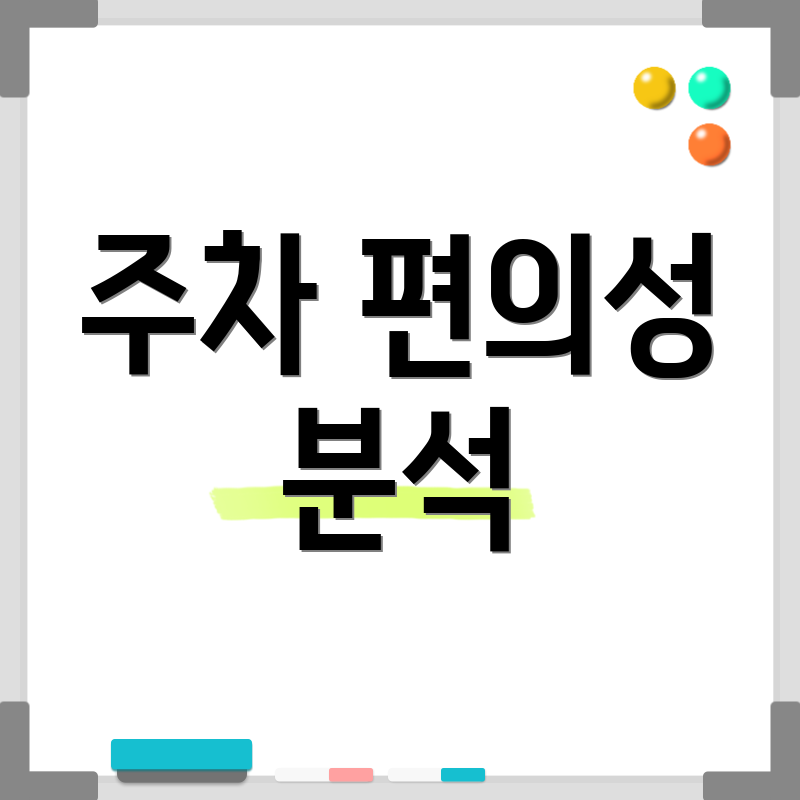 주차 편의성 분석