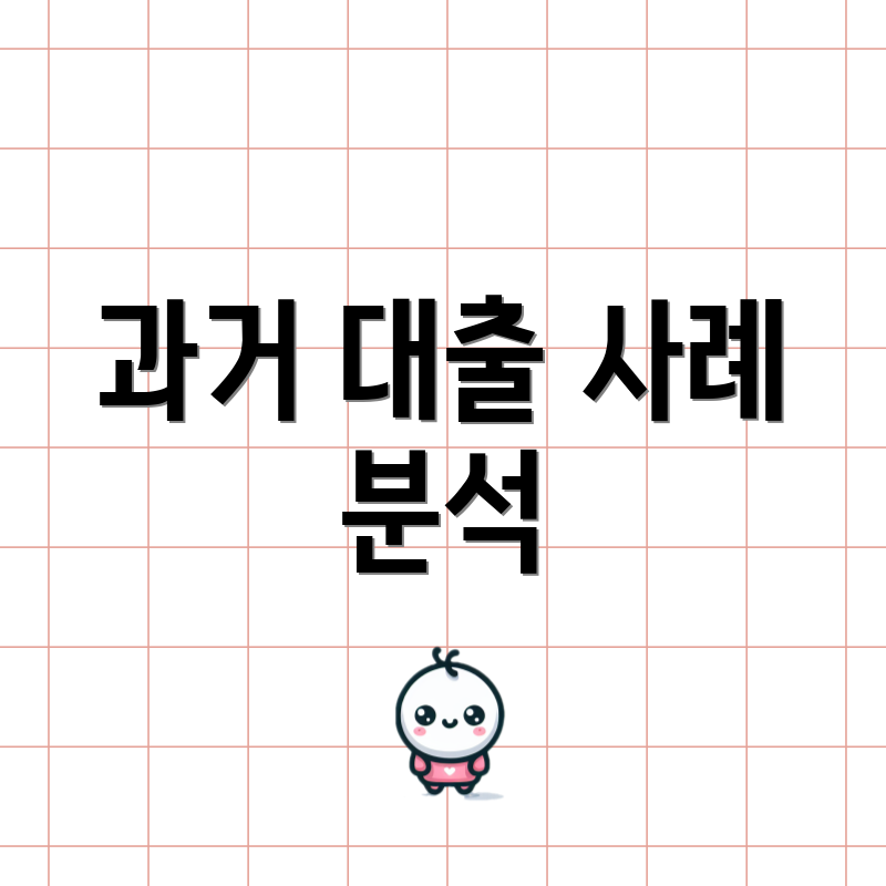 과거 대출 사례 분석