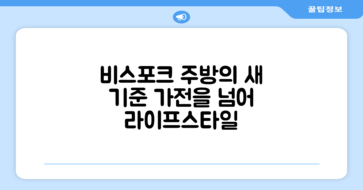 비스포크, 주방의 새 기준