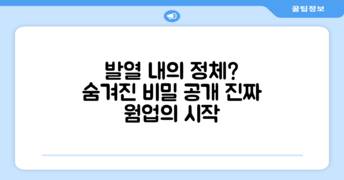 발열 내의, 어디까지 알고 있니?