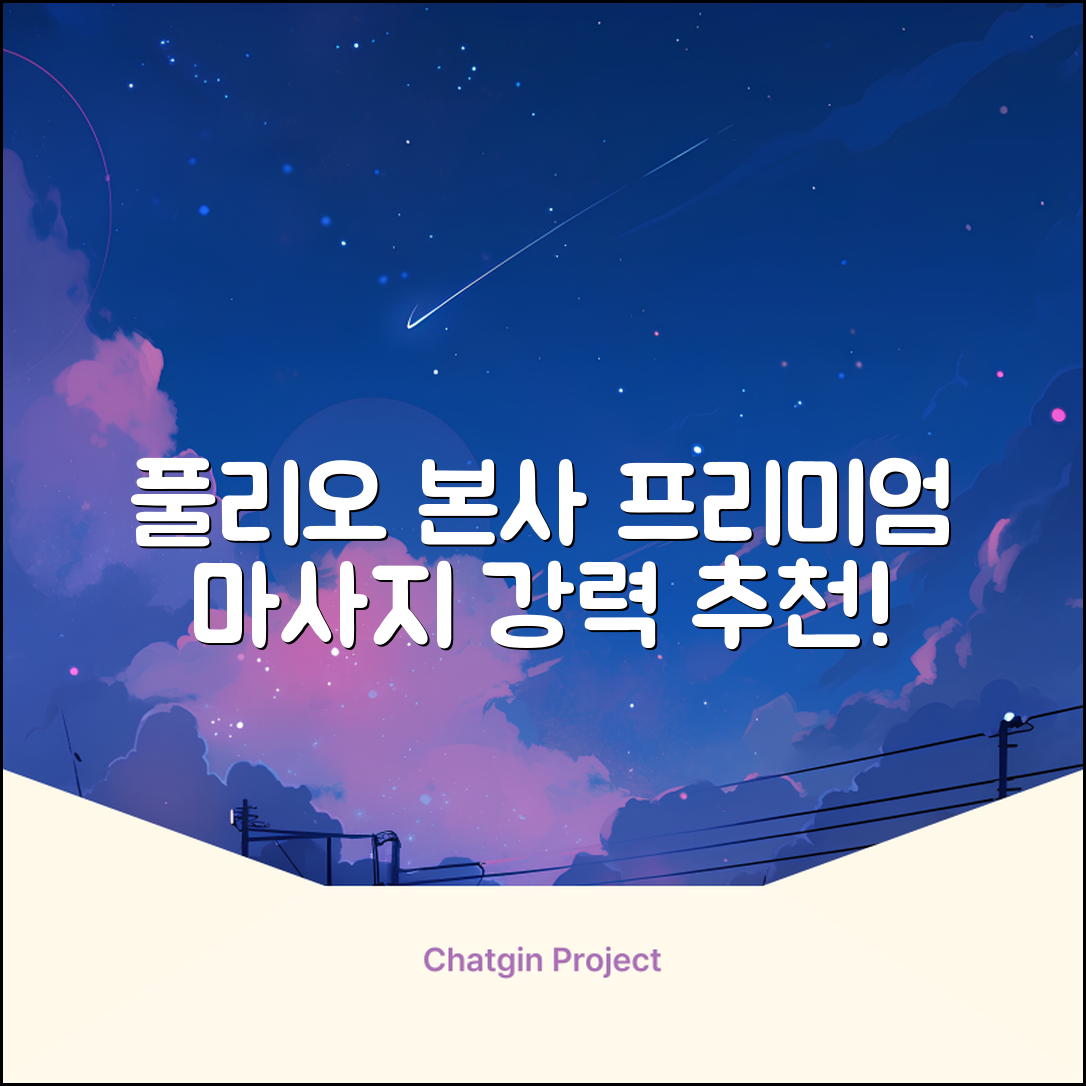 [풀리오 본사] 풀리오 프리미엄 마사지 매트 추천 리뷰