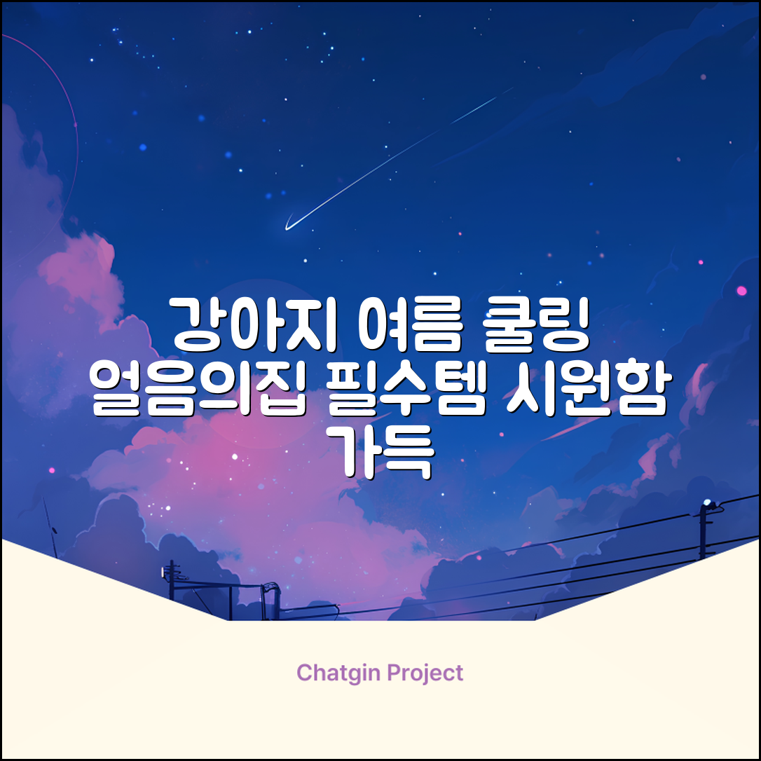 초코펫하우스 강아지 여름 쿨링 얼음의집, 화이트, 1개 추천 리뷰