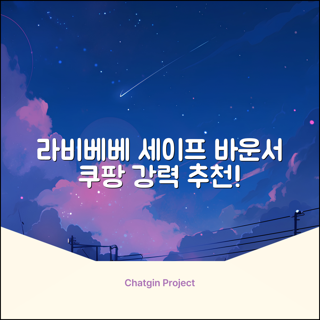 라비베베 세이프 바운서 추천 리뷰
