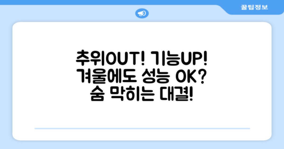 추위 vs 기능, 승자는?