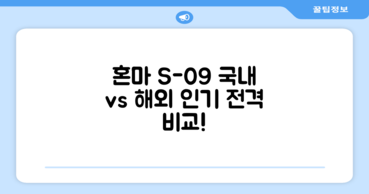 혼마 S-09, 국내외 인기 비교