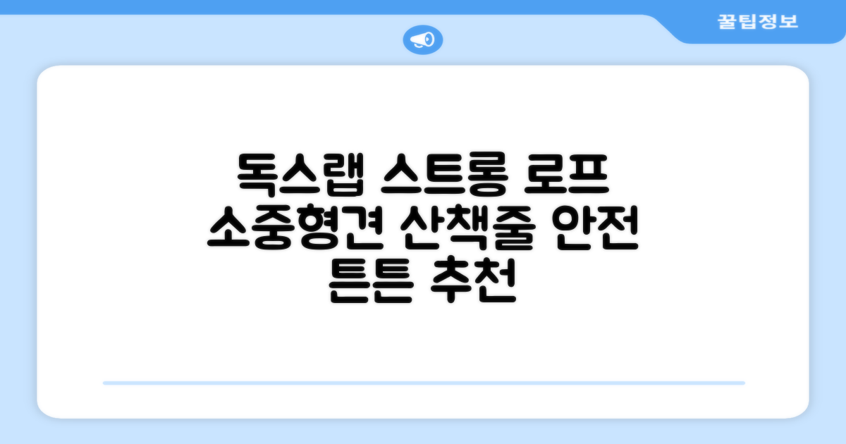 독스랩 1.5m 2m 3m 5m 스트롱 로프 소형견 중형견 대형견 줄 강아지 리드줄 산책줄, 블랙, 1개 추천 리뷰