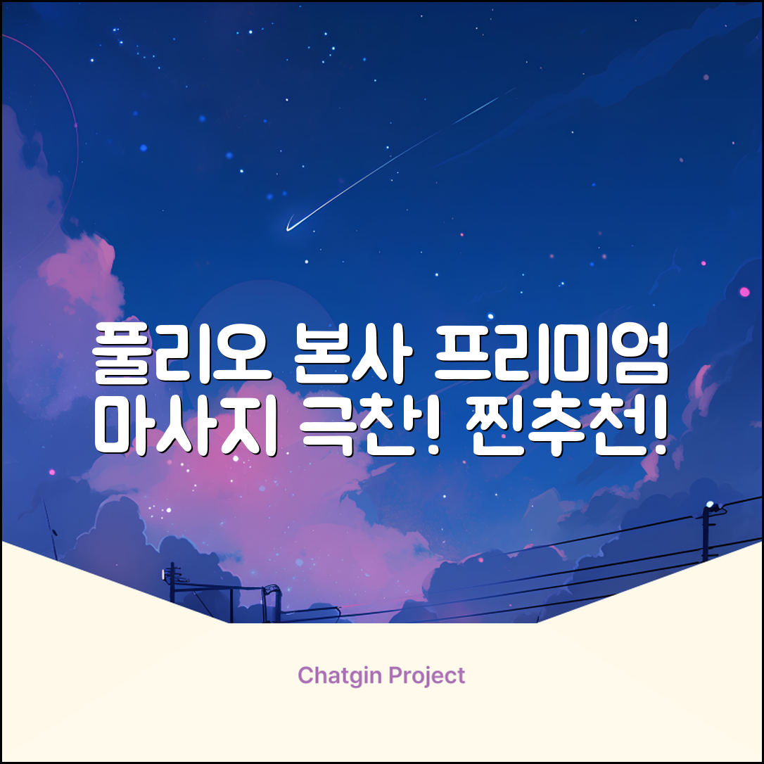 [풀리오 본사] 풀리오 프리미엄 마사지 매트 추천 리뷰